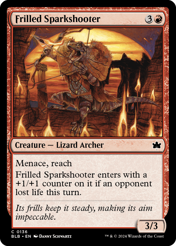 Frilled Sparkshooter